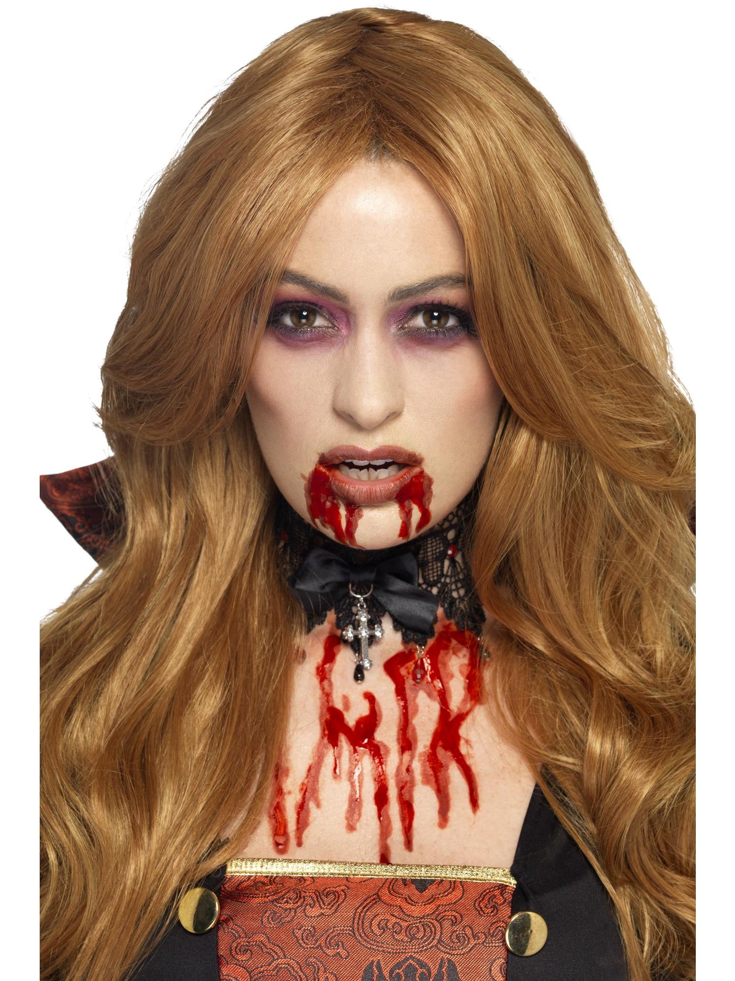 ZOMBIE Smiffys Make-Up FX, Gel Blood, Red CD für Unisex