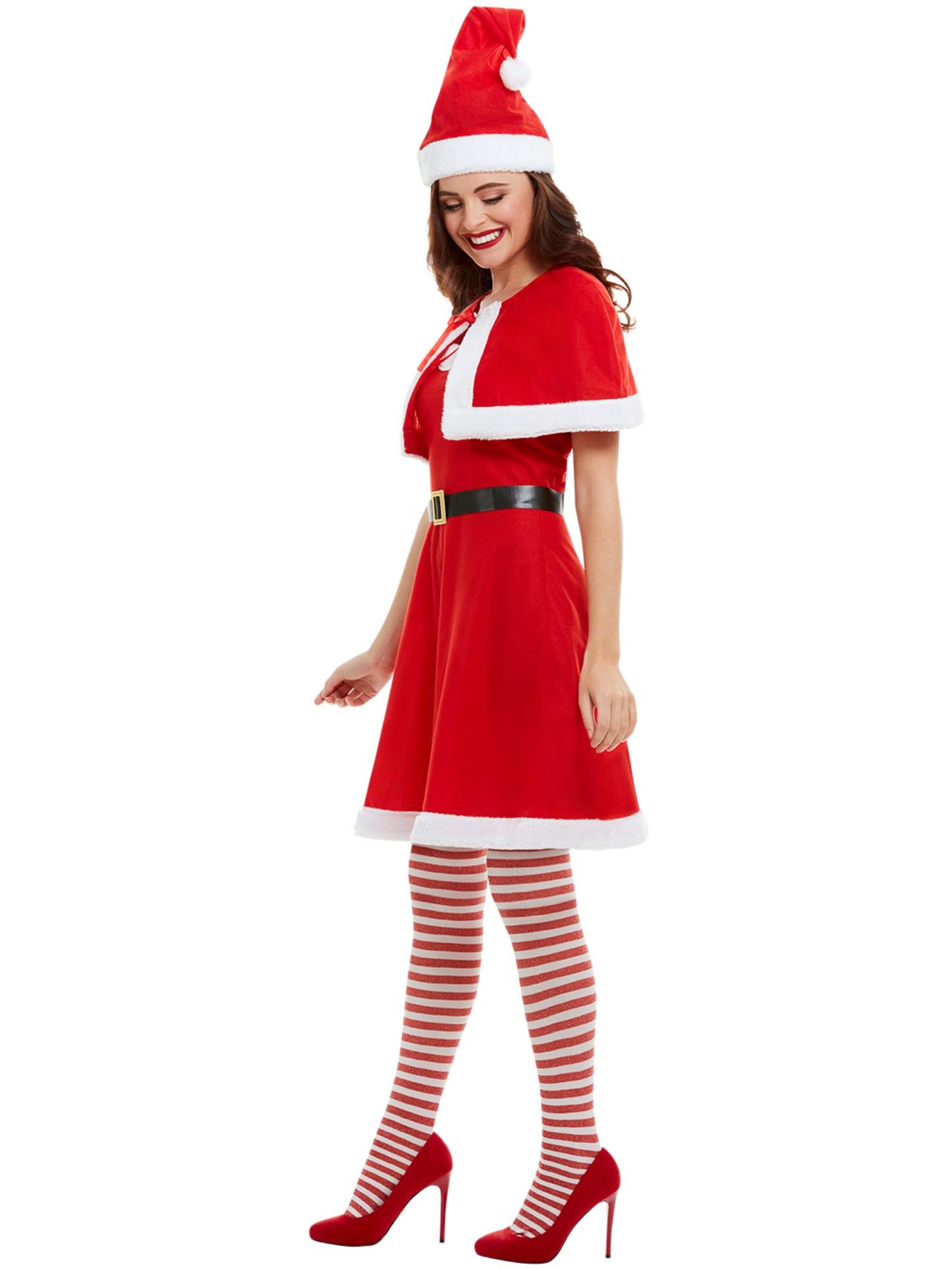 Smiffys Miss Santa Costume, Red CS für Damen