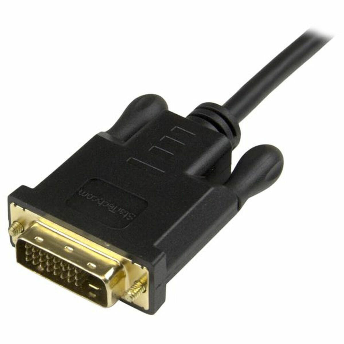 StarTech DP2DVI2MM3 DisplayPort-auf-DVI-D-Kabel 95 cm schwarz – Detailansicht