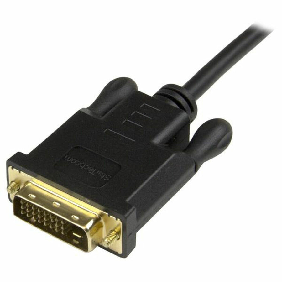 StarTech DP2DVI2MM3 DisplayPort-auf-DVI-D-Kabel 95 cm schwarz – Detailansicht
