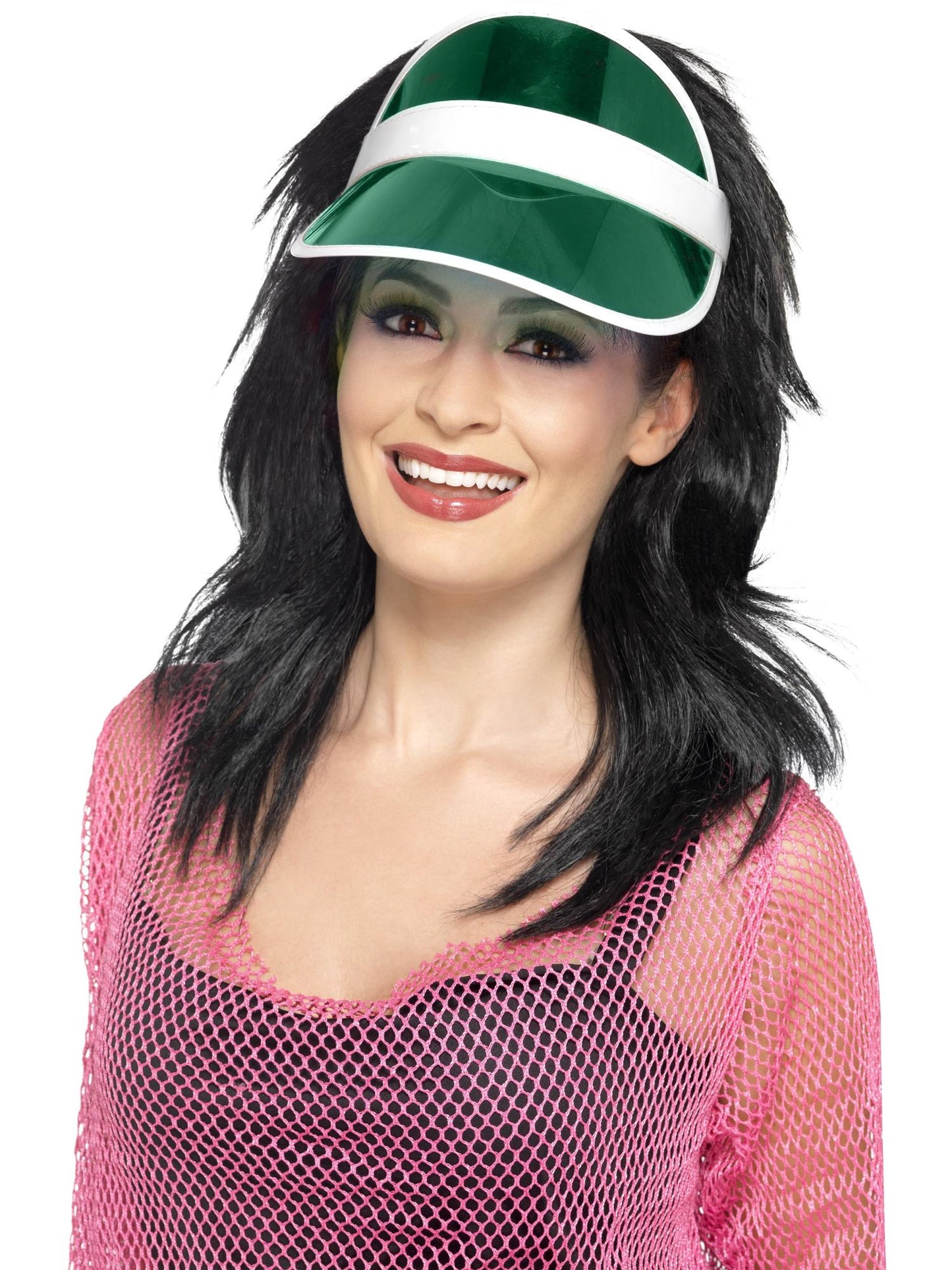 Smiffys 1980S 80s Sun Visor, Green HA für Unisex