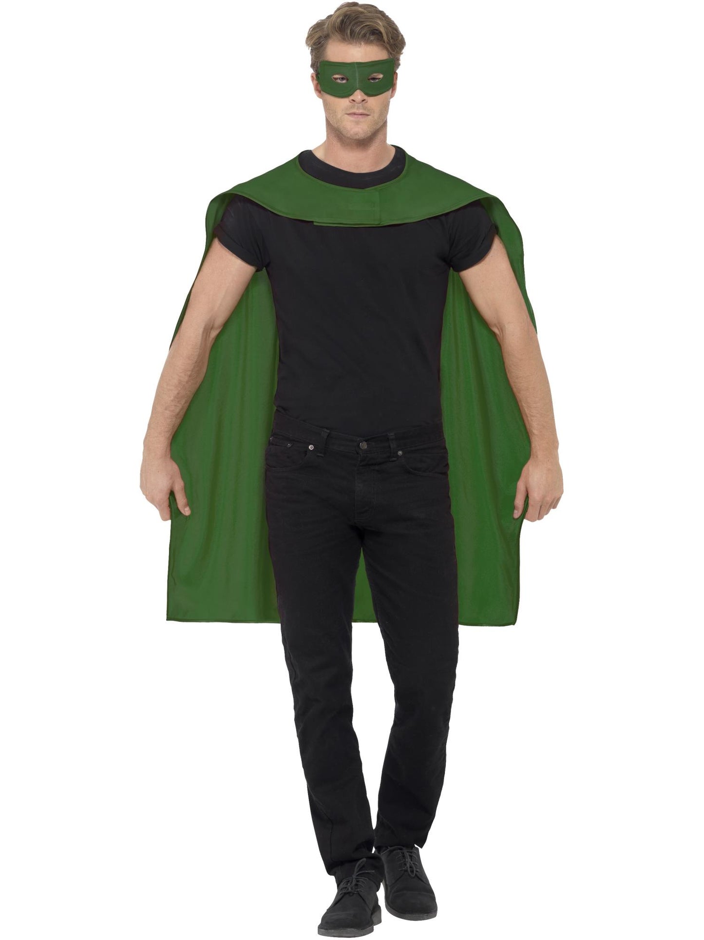 Smiffys SUPERHERO Cape, Green AC für Unisex