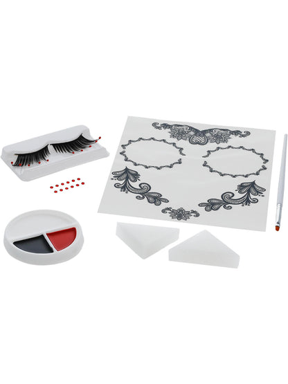 DAYDEAD Smiffys Make-Up FX, DOTD Glamour Kit, Grease, Blac CD für Damen
