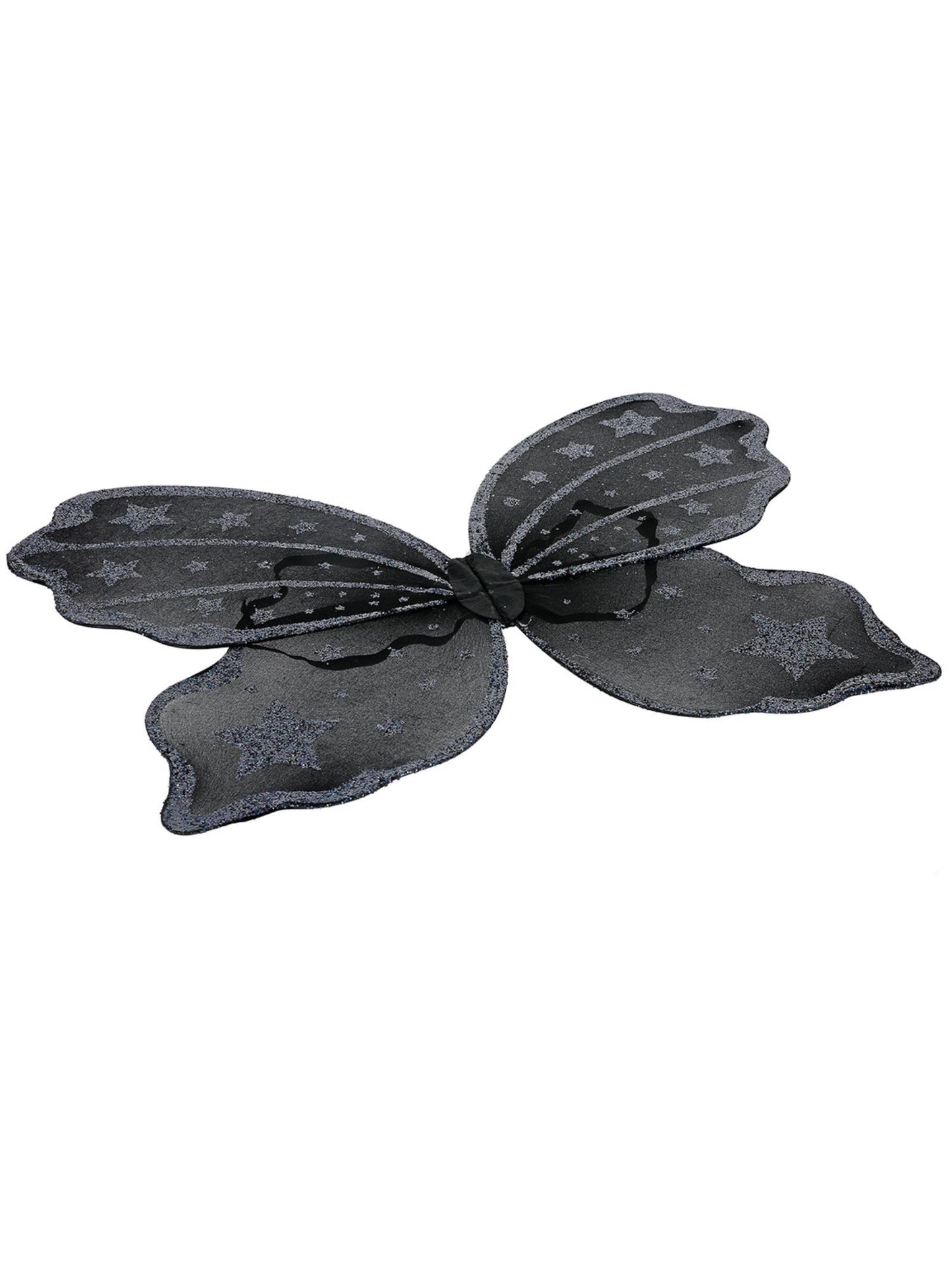 Smiffys HALLACESSO Dark Botanicals Butterfly Wings, 42cm/17in, Black für Mädchen