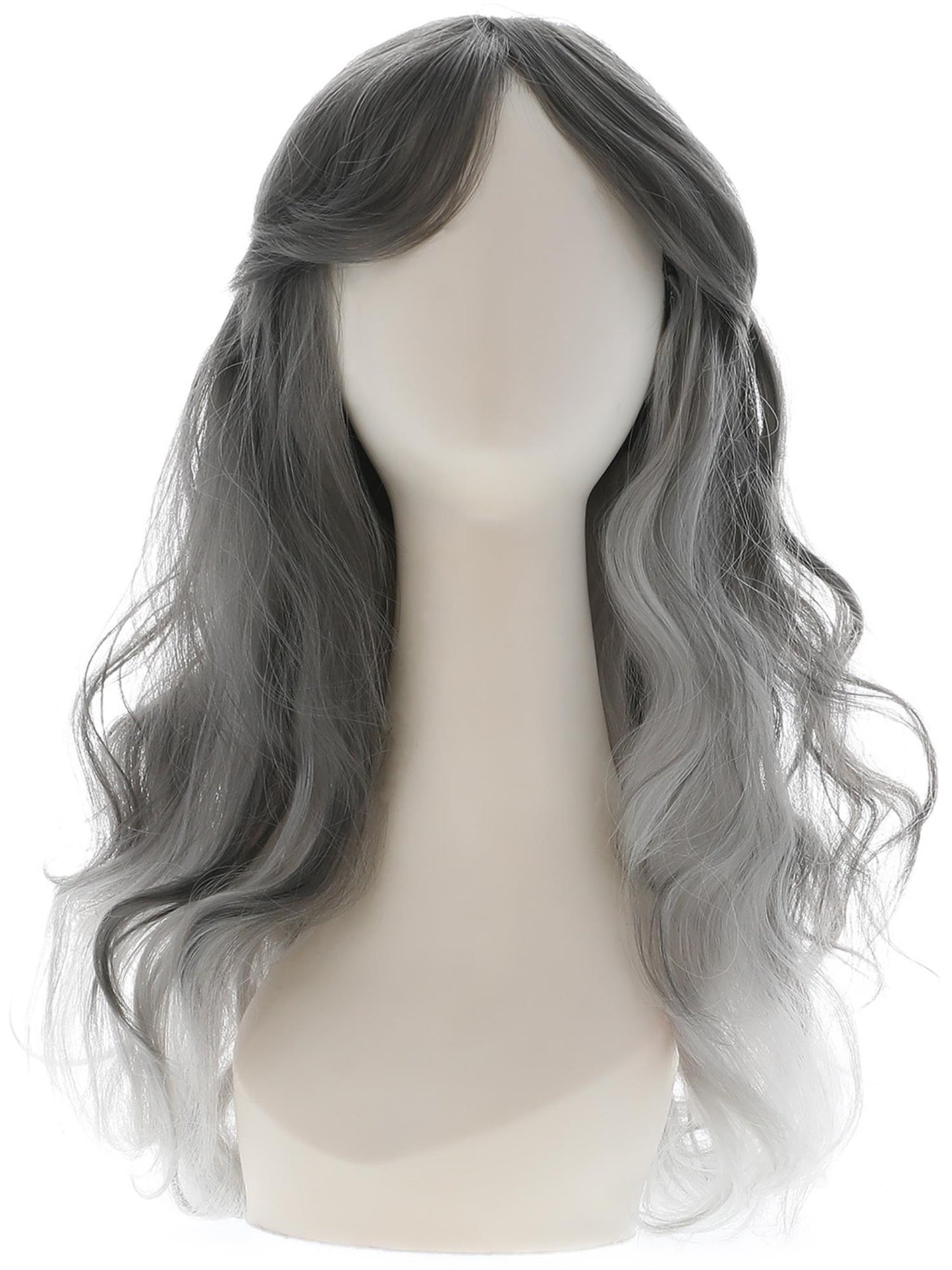 Smiffys GHOSTMUM Deluxe Gothic Bride Wig, Grey für Damen