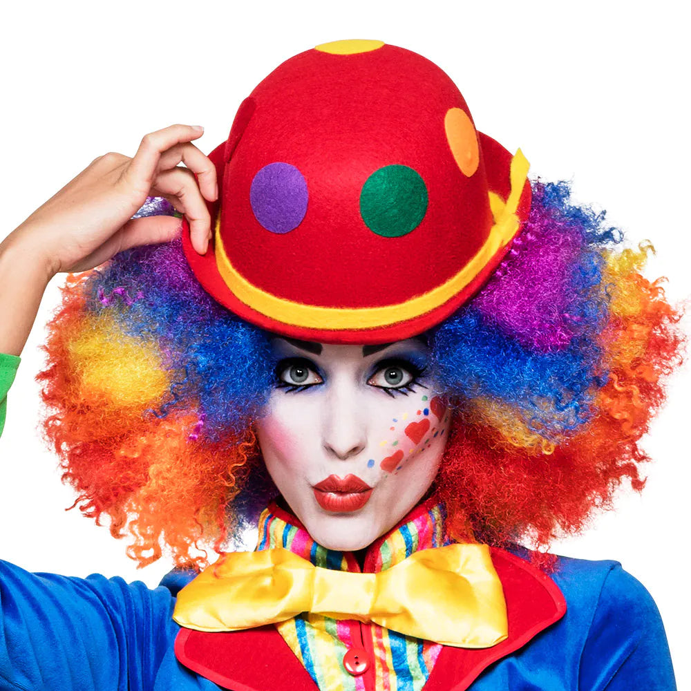 Schminkset Palette Clown (4 Dosen Aqua Schminkfarben, Applikator und Pinsel)