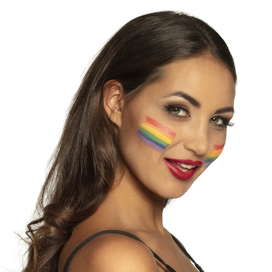 Boland Schminkstift 6-in-1 Regenbogen – Detailansicht