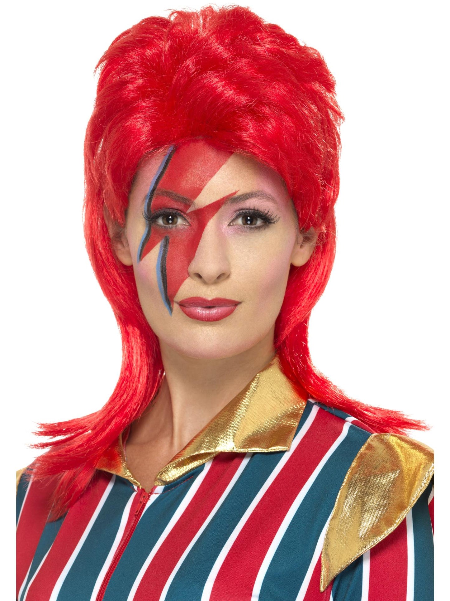 Smiffys 1970S Space Superstar Wig, Red für Unisex
