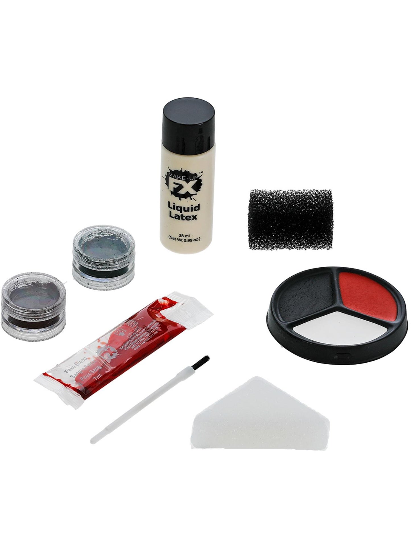 Smiffys Make-Up FX, Zombie Powder Dirt Kit, Aqua, CD für Unisex