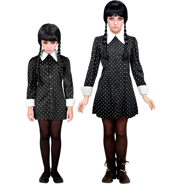 Dunkles Gothic-Kleid für Fasnacht und Mottoparty