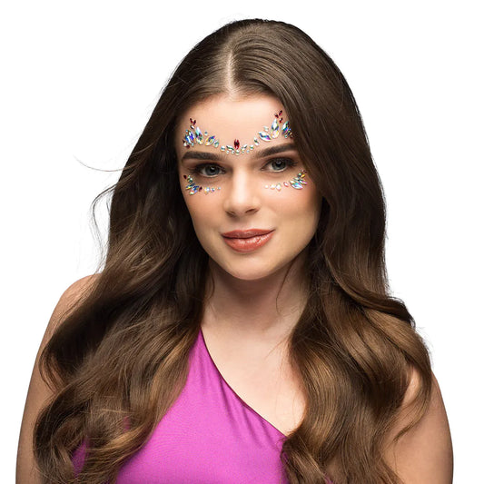 Gesichtsschmuck Strasssteine Florence