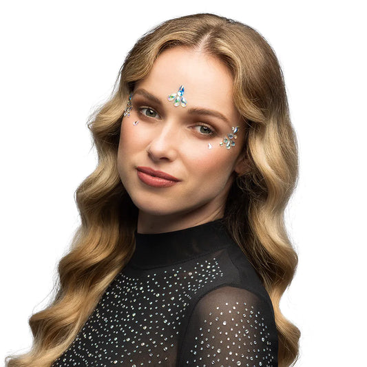 Gesichtsschmuck Strasssteine Joy