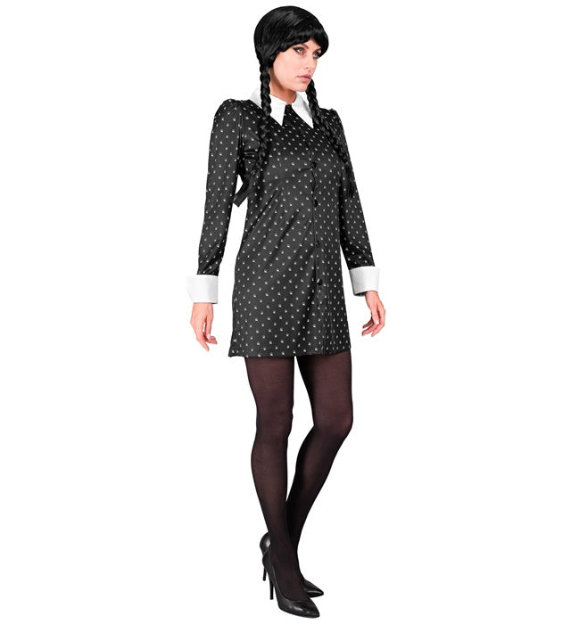 Dunkles Gothic-Kleid DARK GIRL für Fasnacht und Karneval