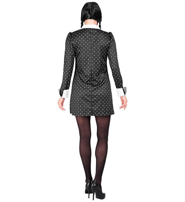 Dunkles Gothic-Kleid DARK GIRL für Fasnacht und Karneval