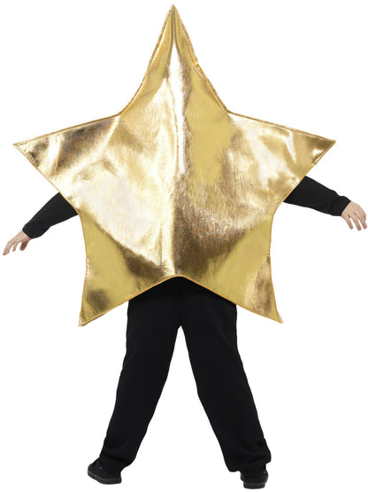 Smiffys NATIVITY Shining Star Kostüm gold für Kinder – Detailansicht