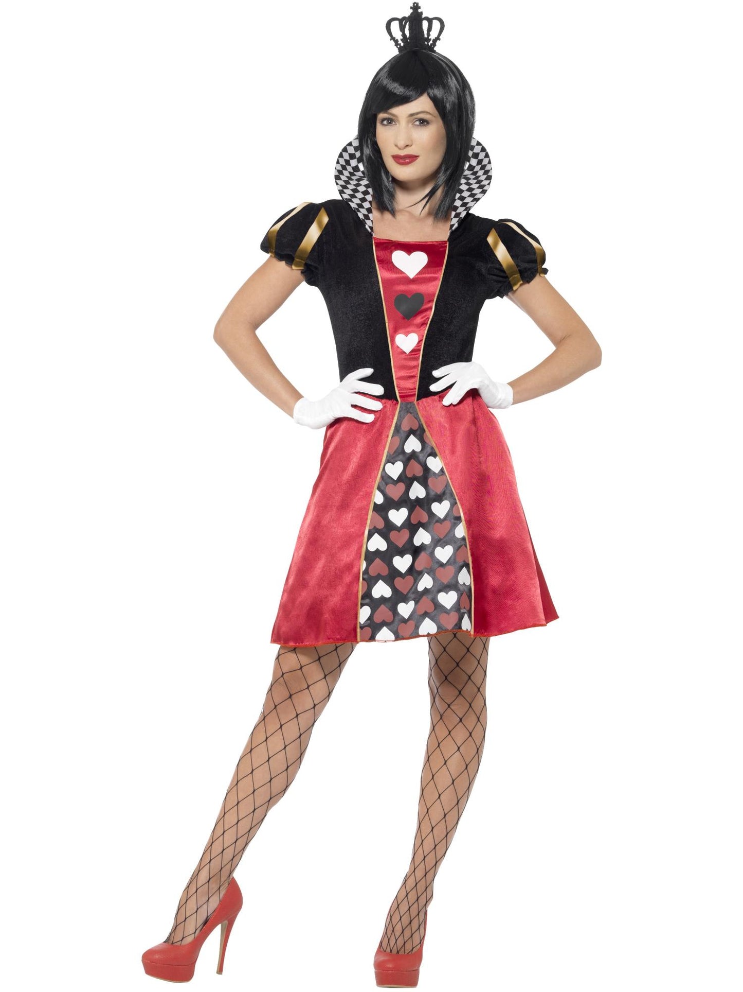 Smiffys Carded Queen Costume, Red CS für Damen
