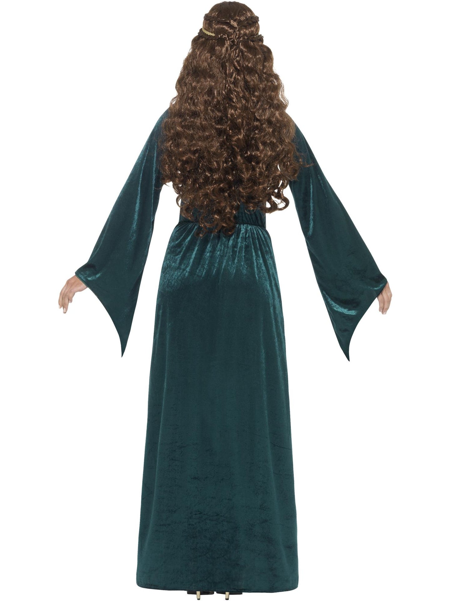 Smiffys Medieval Maid Costume, Green CS für Damen