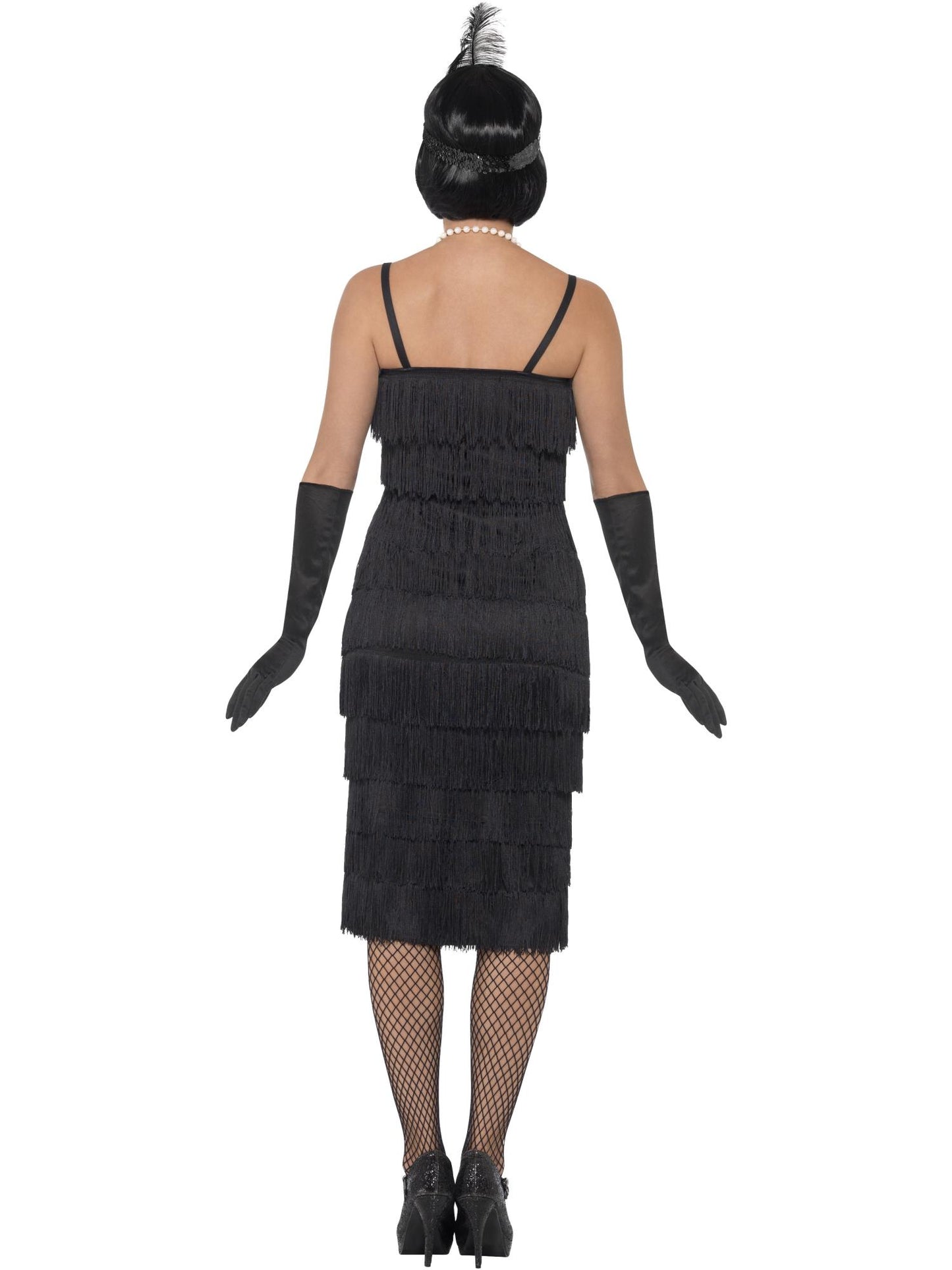 Smiffys Flapper Costume, Black CS für Damen