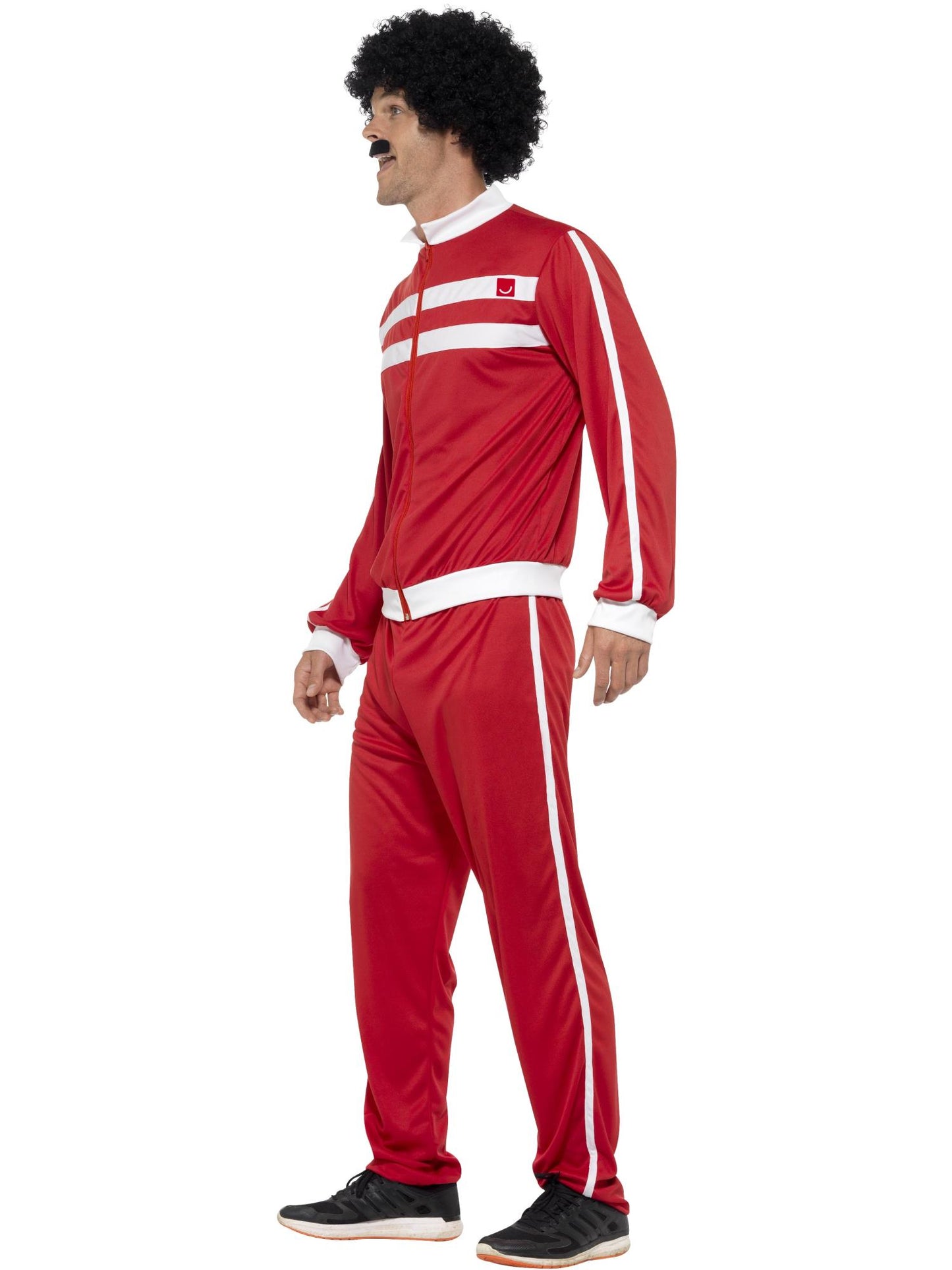 Smiffys 1980S Scouser Tracksuit, Red & White CS für Herren