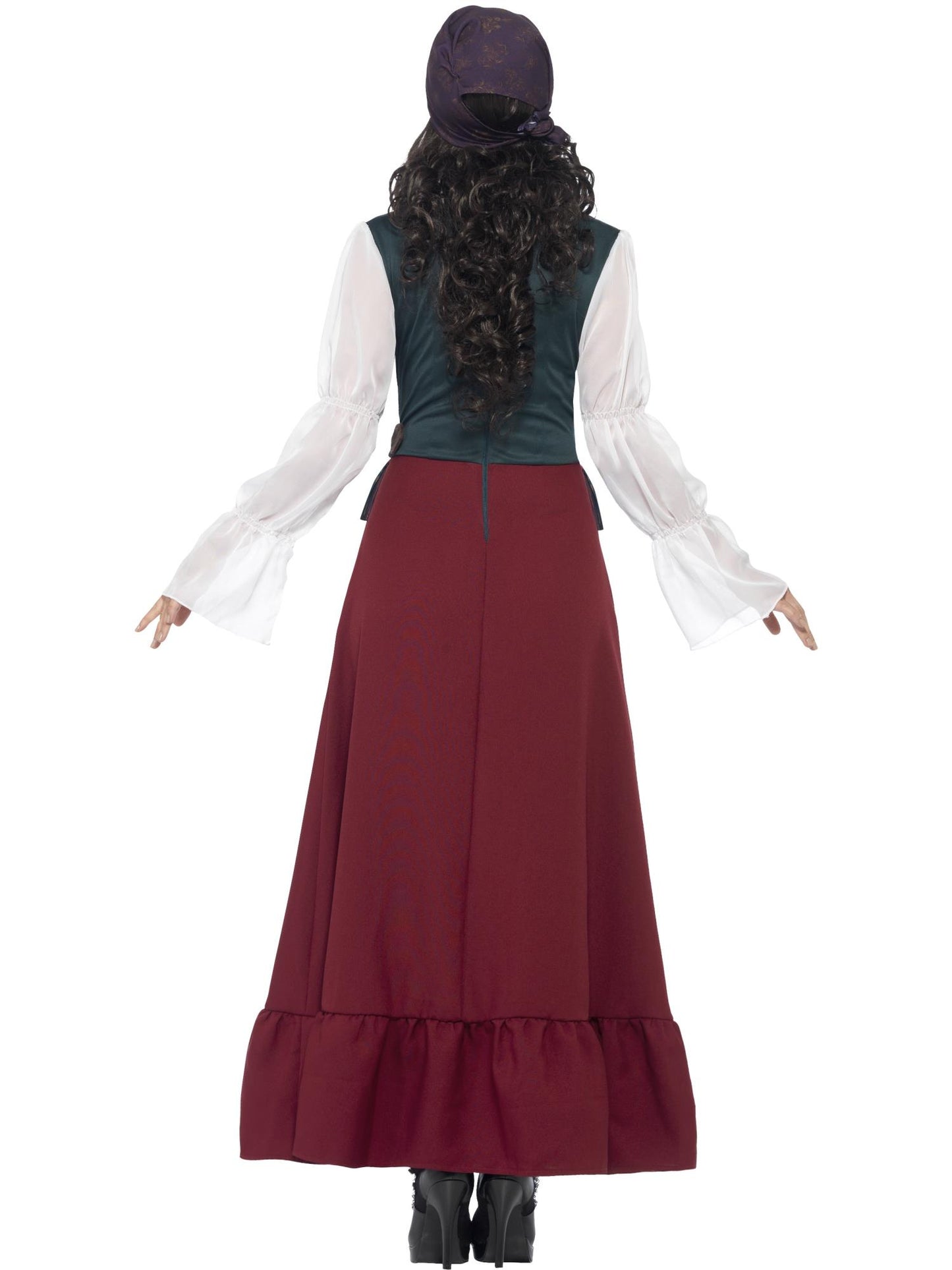 Smiffys Deluxe Pirate Buccaneer Beauty Costume, Purple CS für Damen