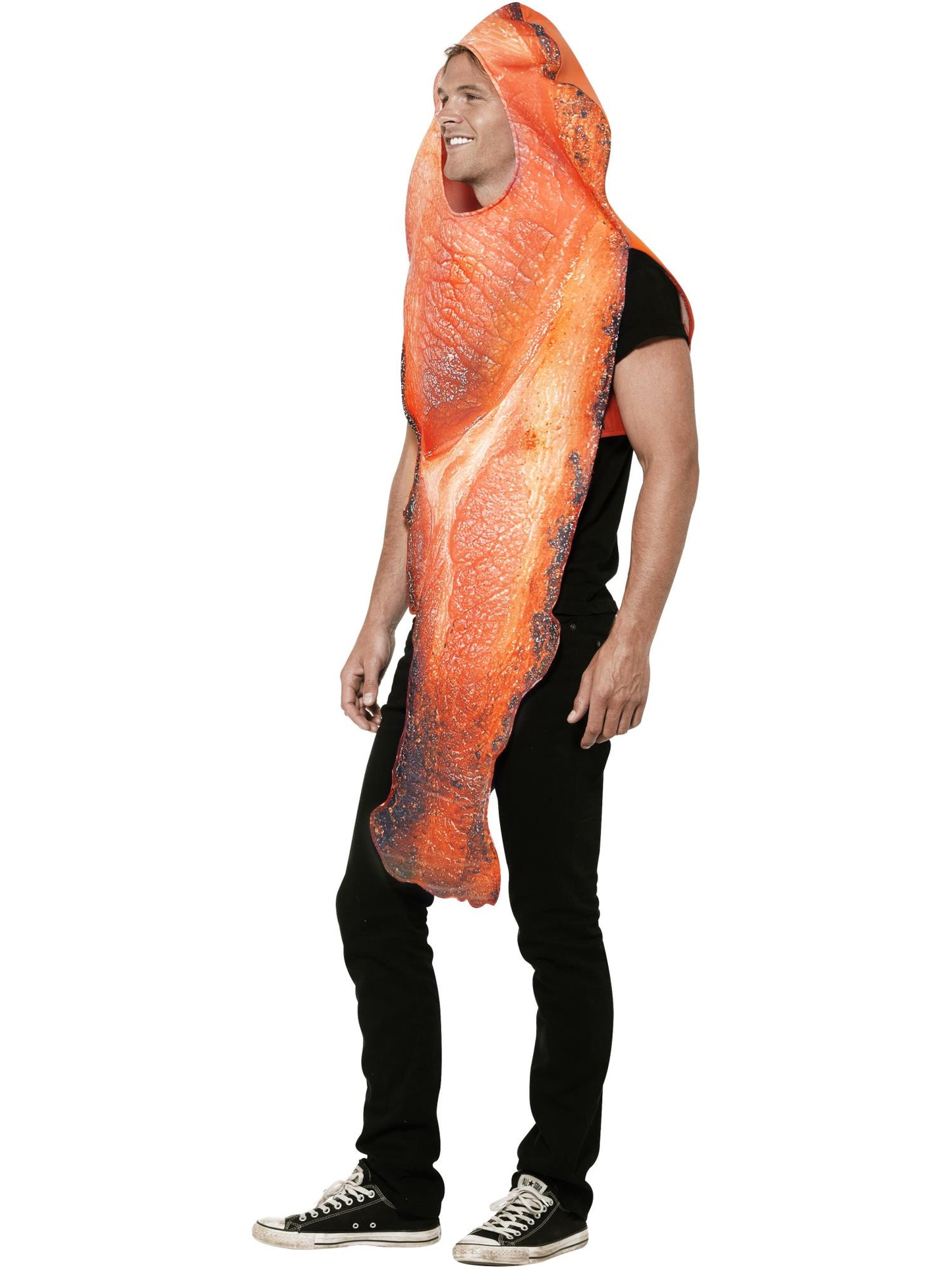 Smiffys FOOD Bacon Costume, Pink CS für Unisex