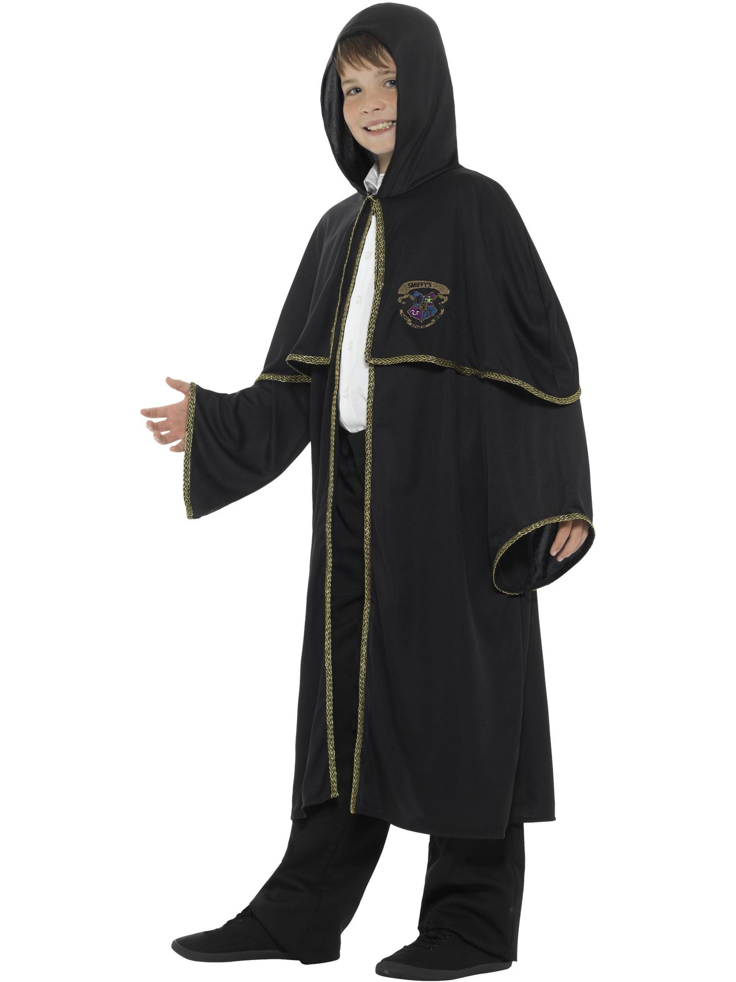 Smiffys Wizard Cloak, Black CS für Unisex