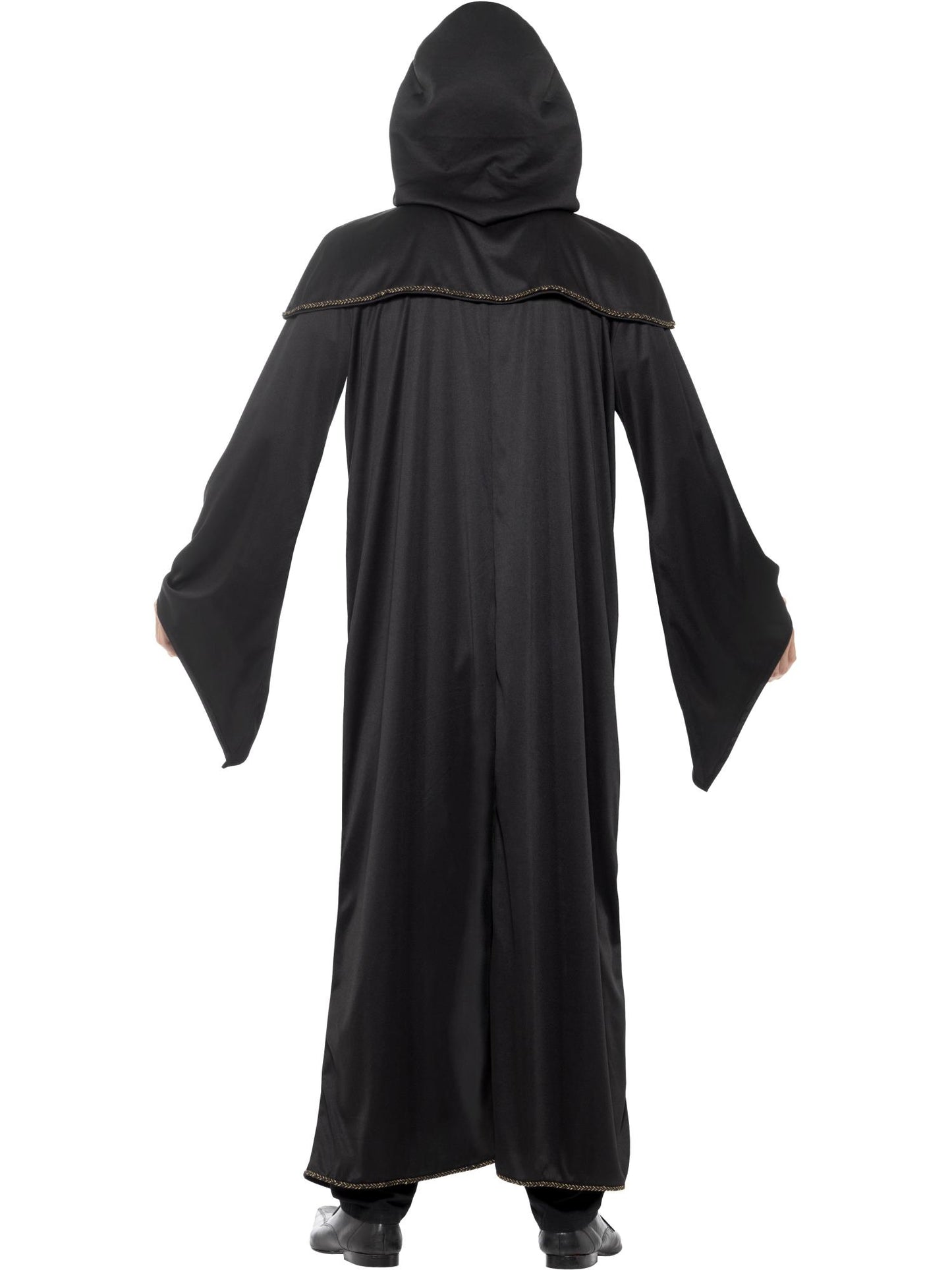 Smiffys Wizard Cloak, Adult, Black CS für Unisex