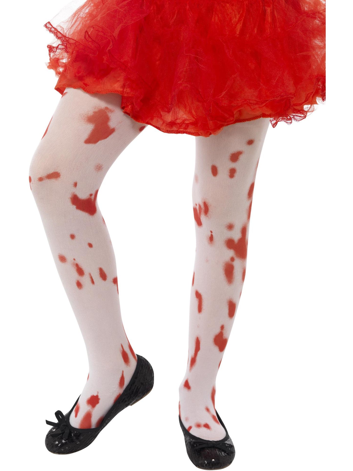 Smiffys HALLTHEME Tights, White AC für Mädchen