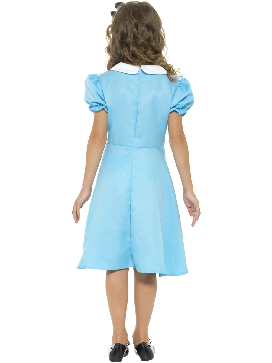 Smiffys ALICEWOND Wonderland Princess Costume, Blue CS für Mädchen
