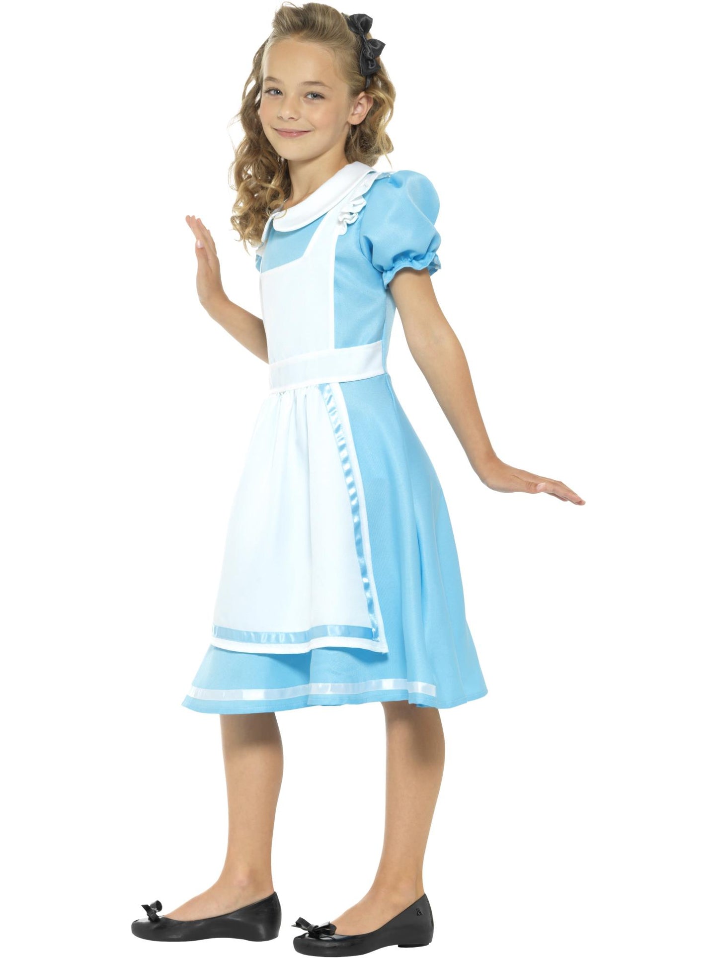 Smiffys ALICEWOND Wonderland Princess Costume, Blue CS für Mädchen
