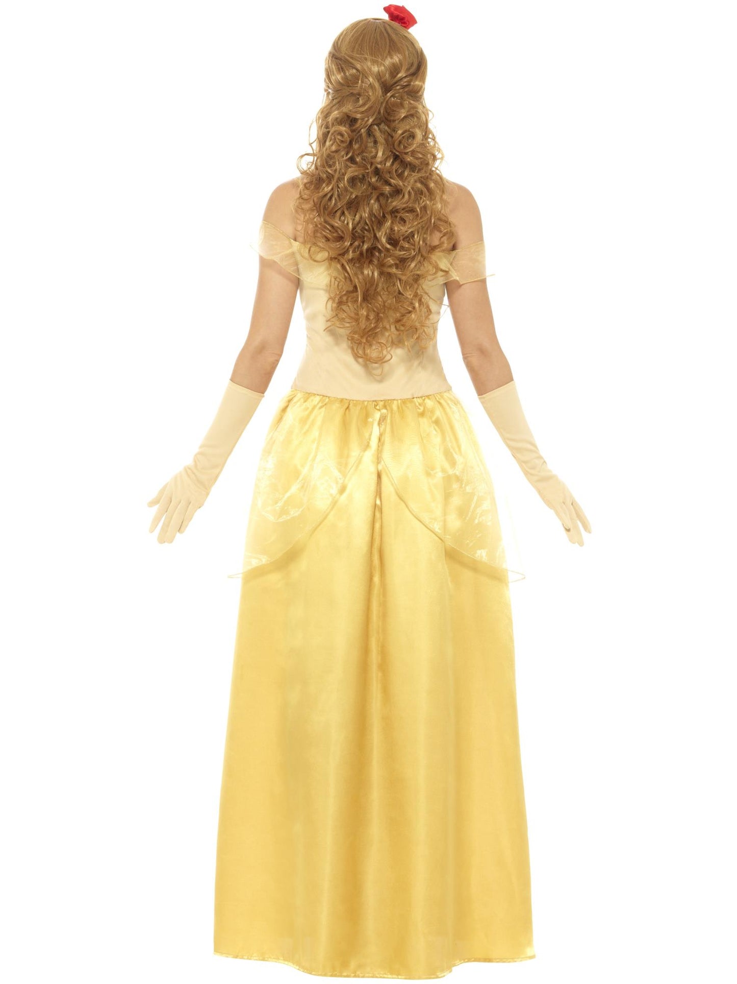 Smiffys STORYBOOK Golden Princess Costume, Gold CS für Damen