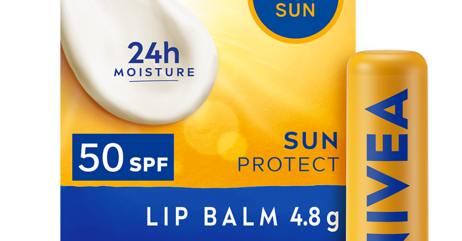 NIVEA NIVEA Sun Lotion Face 50 ml SPF 50 mit Lip Balm Sonnenschutz Set Sonnenpflege