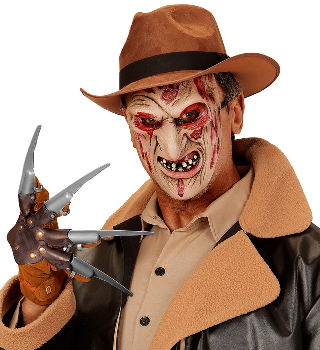 Horror Handschuh mit gruseligem Design für Halloween und Fasnacht