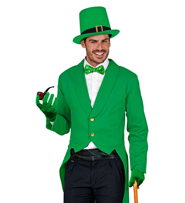Leuchtend grüne Handschuhe für Fasnacht und Karneval