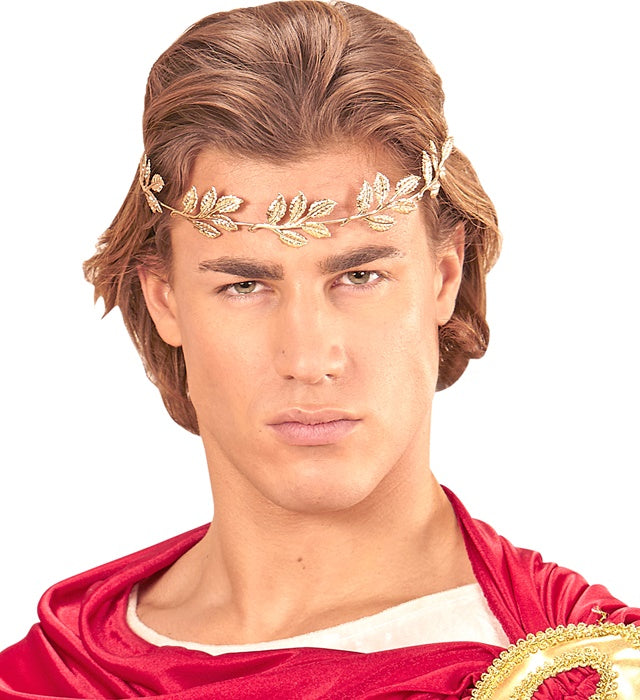 Goldener Lorbeerkranz als elegantes Fasnacht-Accessoire
