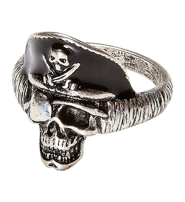 TOTENKOPFRING PIRAT Silber