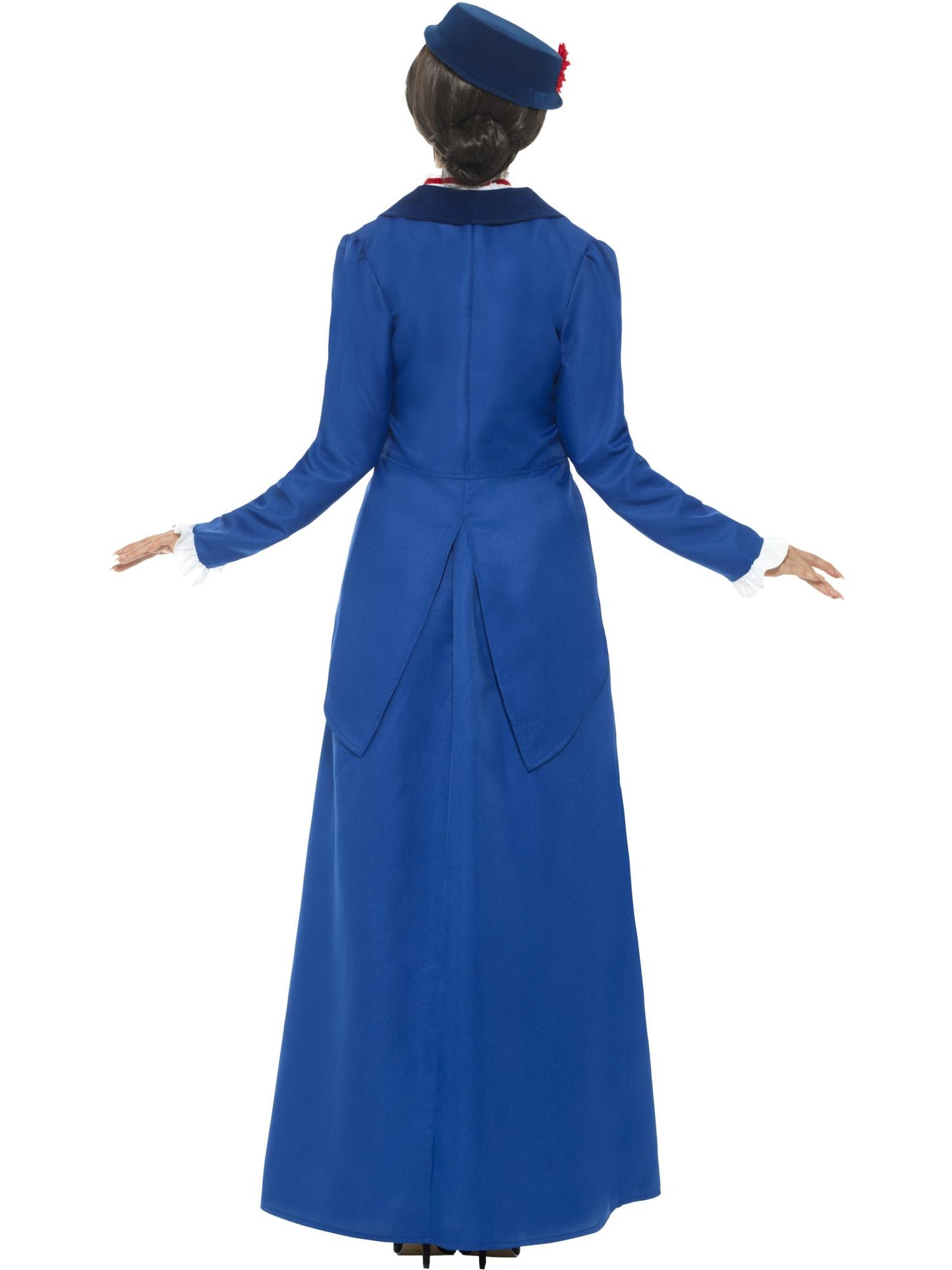 Smiffys STORYBOOK Victorian Nanny Costume, Blue CS für Damen