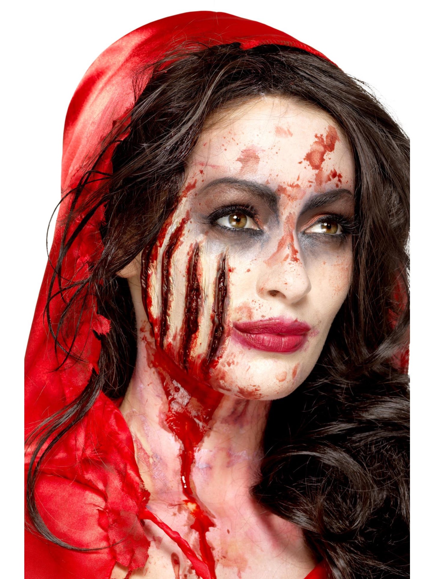 STORYBOOK Smiffys Make-Up FX, Latex Claw Wound Scar, Red CD für Unisex