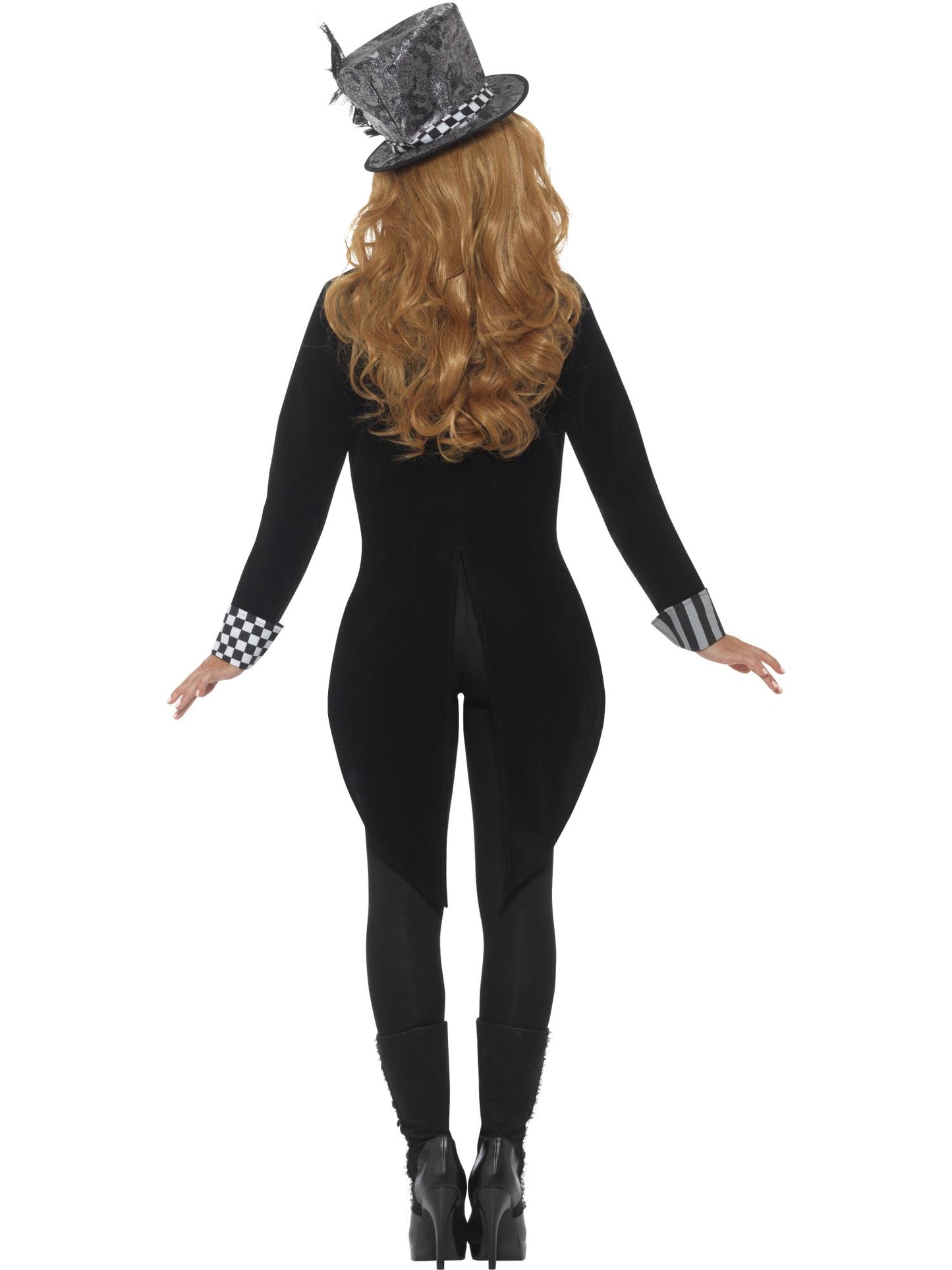 Smiffys MADHAT Deluxe Dark Miss Hatter Costume, Black CS für Damen