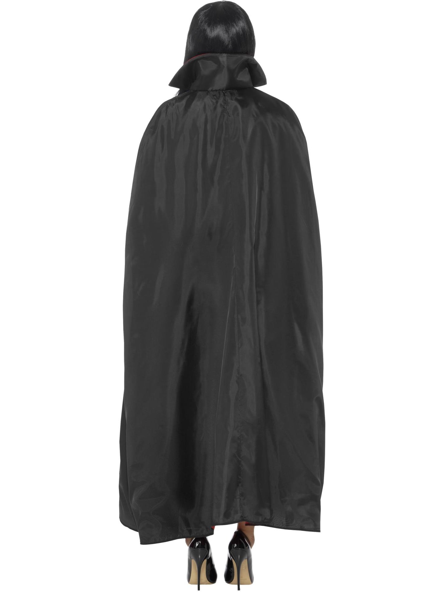 Smiffys Reversible Vampire Cape, Black & Red CS für Unisex