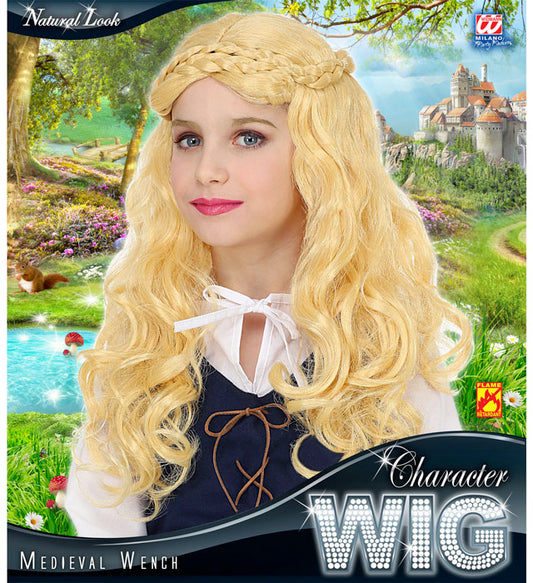 "MITTELALTER MAGD PERÜCKE" in Box Blond