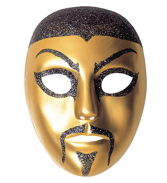 Chinesische Fasnachts-Maske aus Kunststoff in zwei Farben