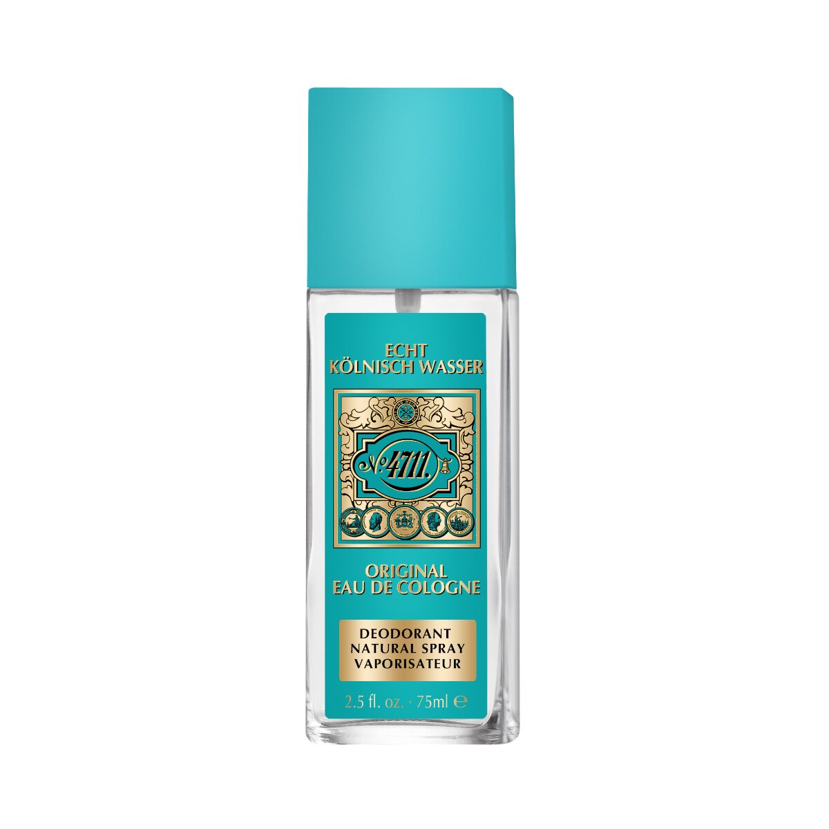 4711 4711, Original, Antitranspirant, Deodorant Spray, Unisex, 75 ml Regular