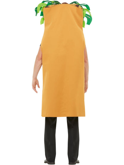 Smiffys HAWAIIAN Palm Tree Costume grün für Erwachsene und Unisex – Detailansicht