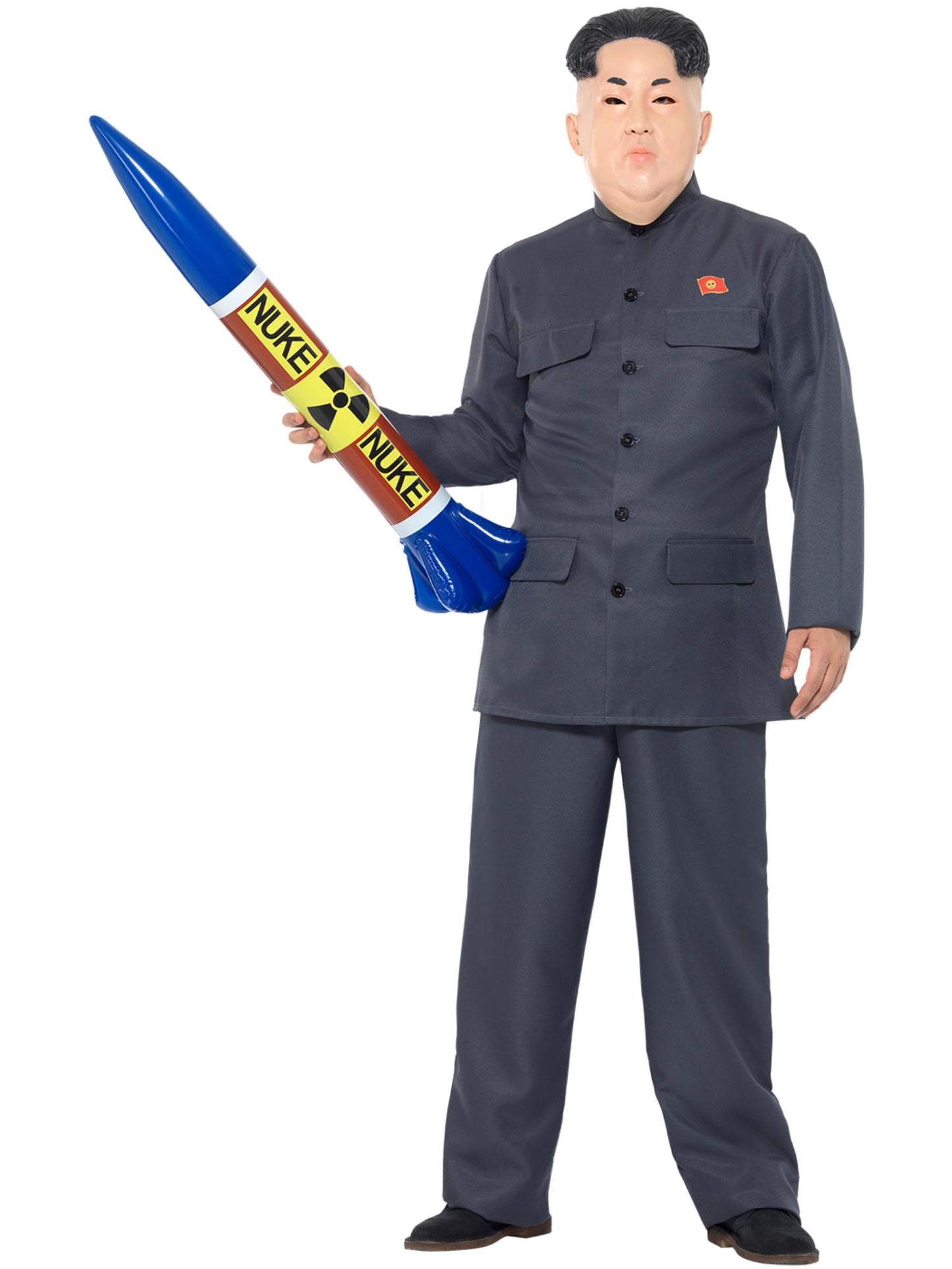 Smiffys POLITICAL Dictator Costume, Grey CS für Herren