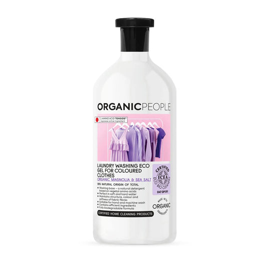 ORGANIC PEOPLE ORGANIC PEOPLE Waschgel Magnolia und Meersalz für bunte Wäsche 200 ml Kosmetik