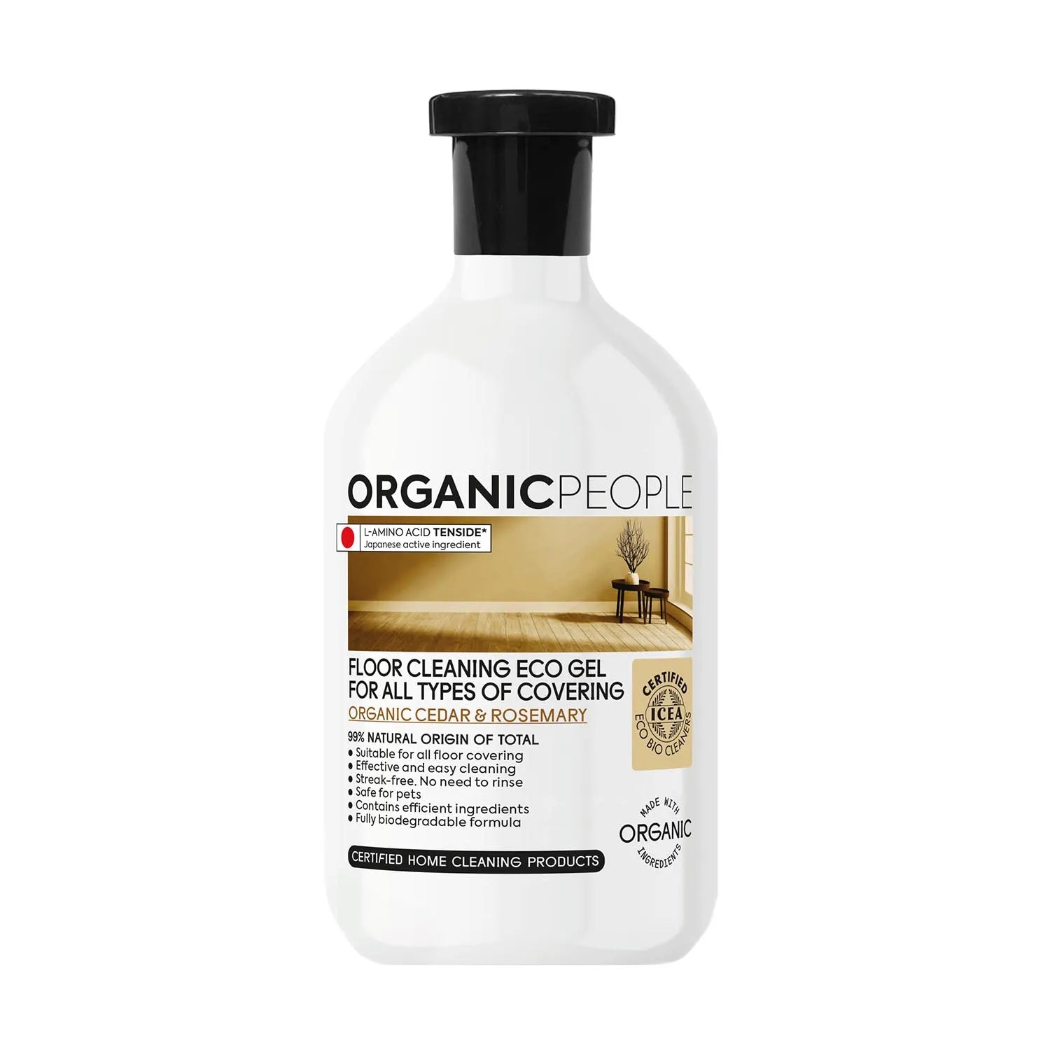 ORGANIC PEOPLE ORGANIC PEOPLE Eco Gel 200 ml zur Reinigung mit Bio-Zedernholz für alle Bodenarten Kosmetik