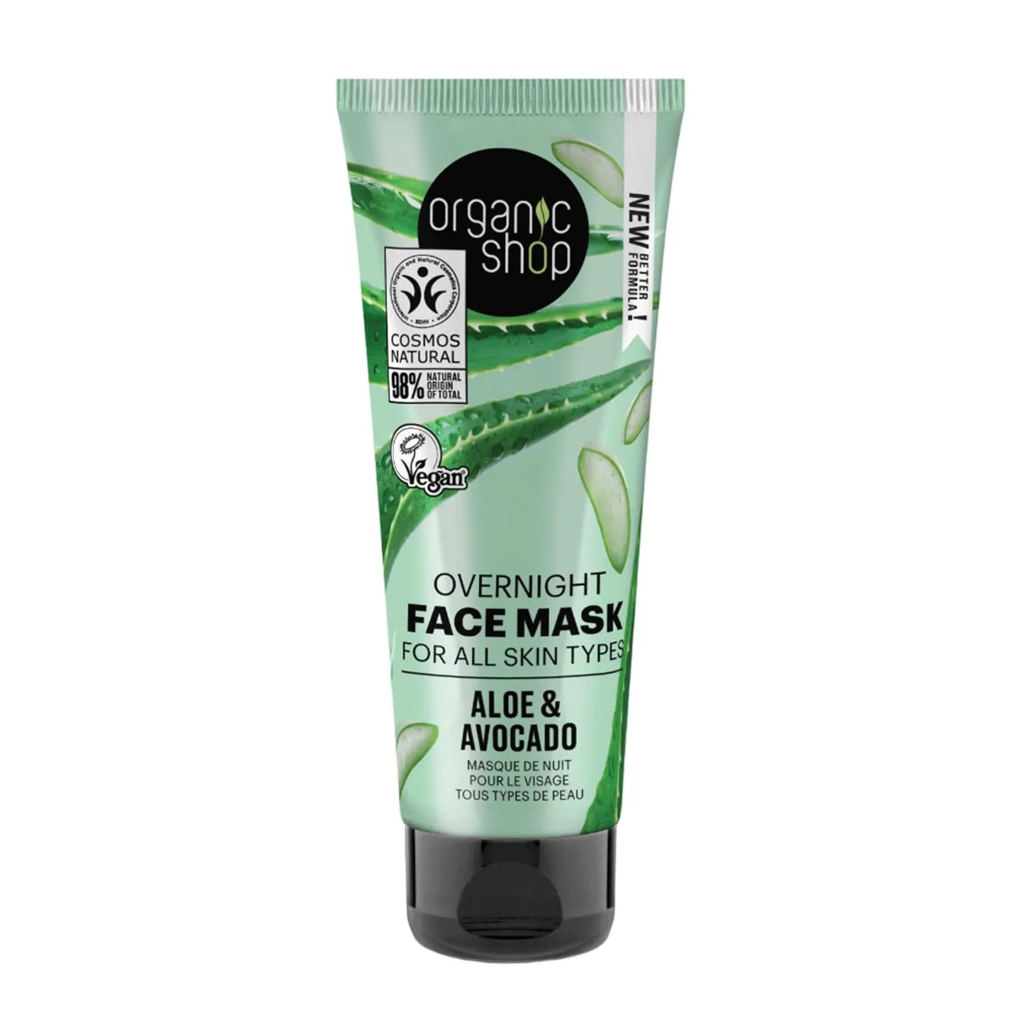 ORGANIC SHOP ORGANIC SHOP Aloe Overnight Gesichtsmaske 75 ml Kosmetik