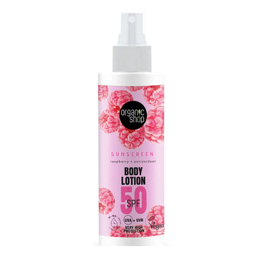 ORGANIC SHOP ORGANIC SHOP Raspberry Körperlotion SPF 50 150 ml Kosmetik