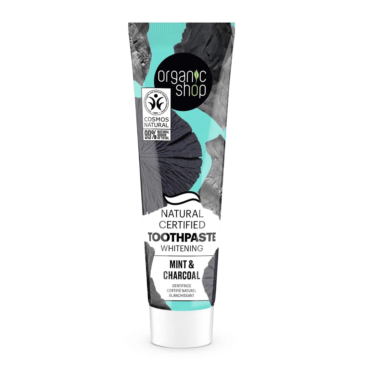 ORGANIC SHOP ORGANIC SHOP Mint Zahnpasta Dentifrico Blanqueador 100 g Kosmetik